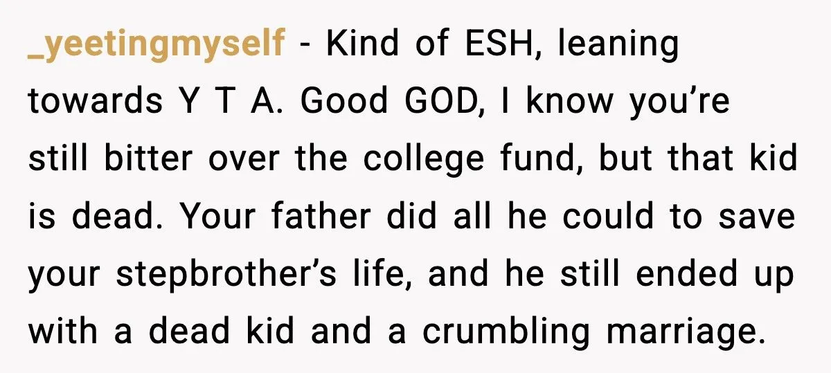 Son Tells Dad He’ll Spend Christmas With Him, But Only If His College Fund Is Returned