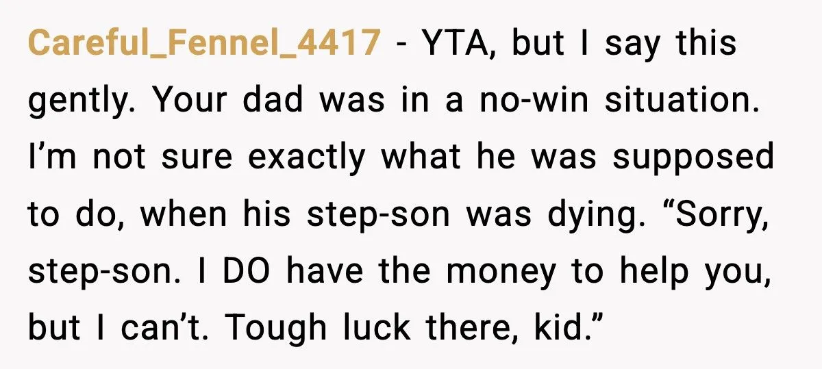 Son Tells Dad He’ll Spend Christmas With Him, But Only If His College Fund Is Returned