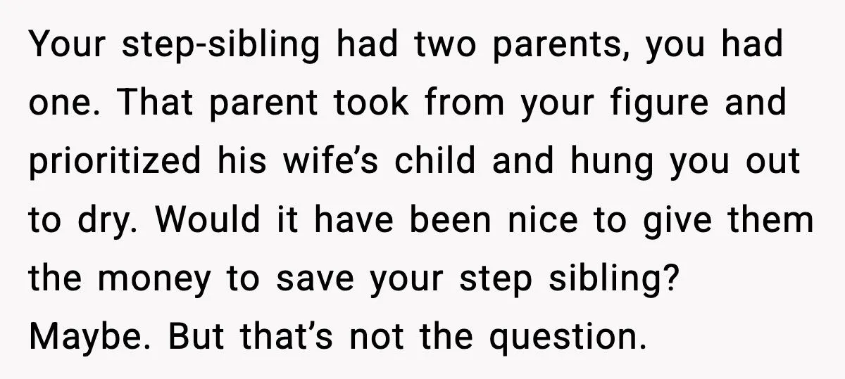 Son Tells Dad He’ll Spend Christmas With Him, But Only If His College Fund Is Returned