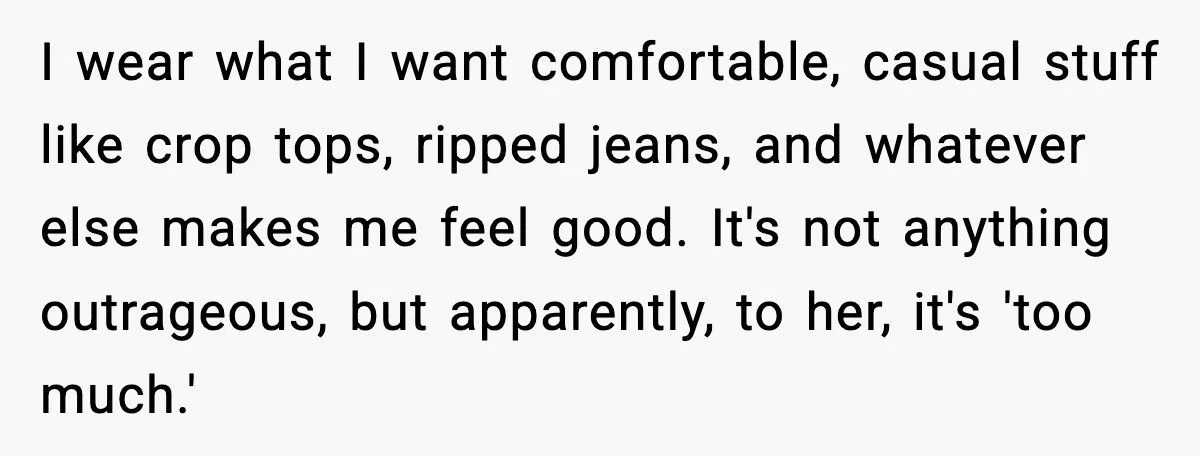 Nosy Neighbor Can’t Stop Commenting On Her Clothes, So She Finally Snapped