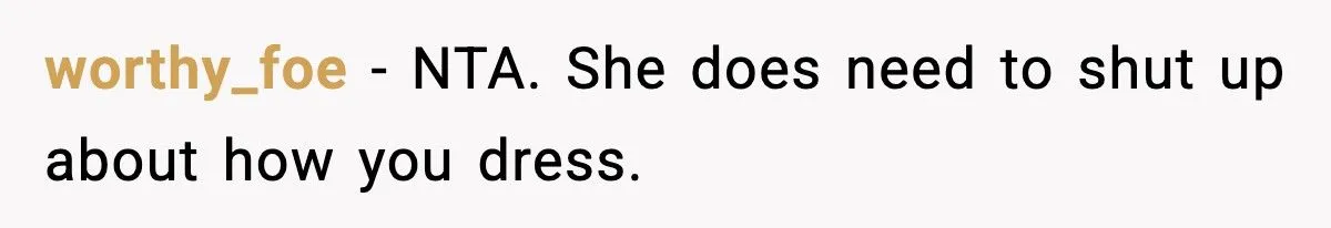 Nosy Neighbor Can’t Stop Commenting On Her Clothes, So She Finally Snapped