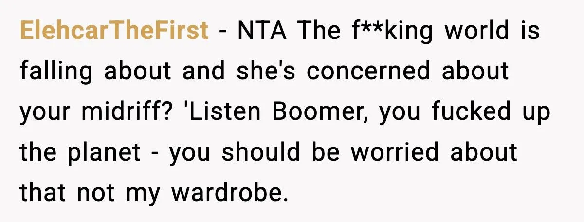 Nosy Neighbor Can’t Stop Commenting On Her Clothes, So She Finally Snapped