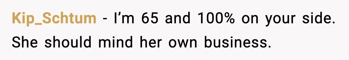 Nosy Neighbor Can’t Stop Commenting On Her Clothes, So She Finally Snapped