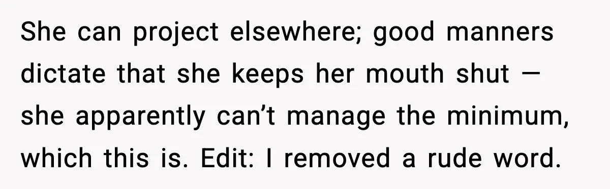 Nosy Neighbor Can’t Stop Commenting On Her Clothes, So She Finally Snapped