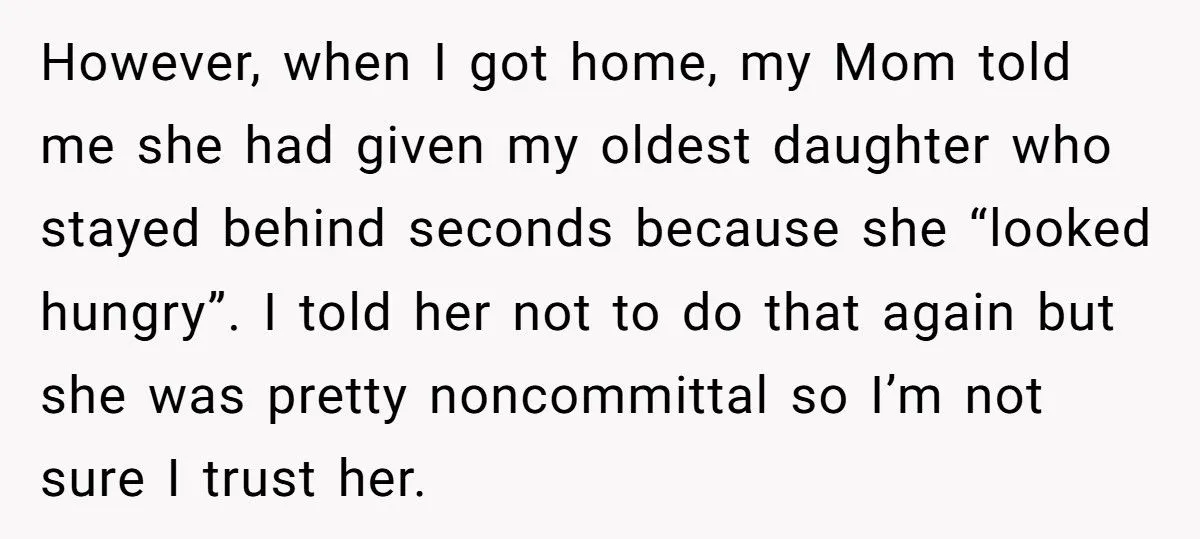 Mom Cooks Huge Meals Daily, Daughter Says It’s Making Her And Her Kids Obese