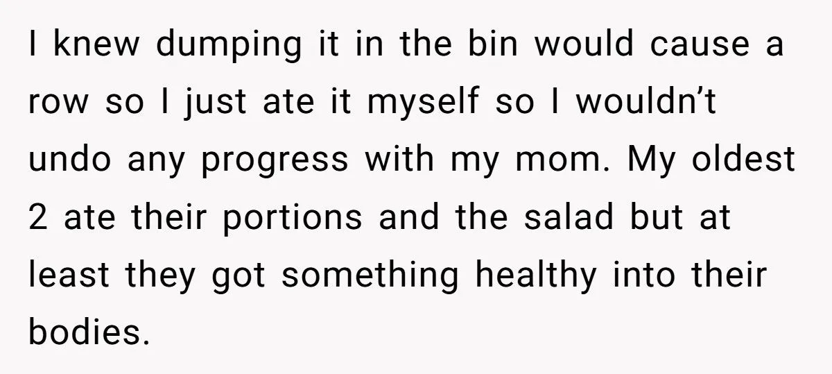 Mom Cooks Huge Meals Daily, Daughter Says It’s Making Her And Her Kids Obese