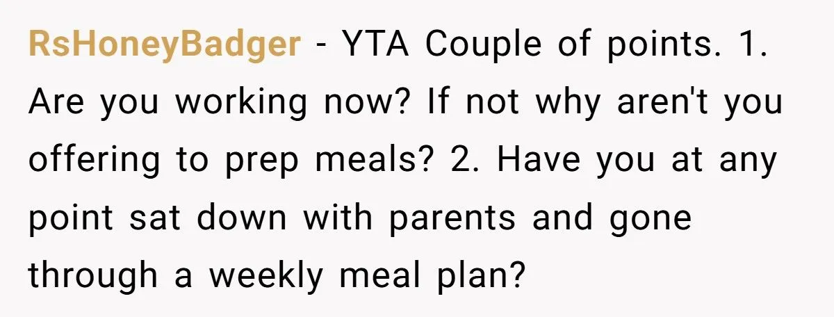 Mom Cooks Huge Meals Daily, Daughter Says It’s Making Her And Her Kids Obese