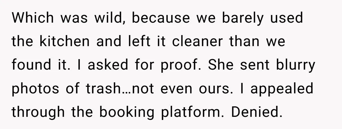 Host Demanded $1,200 For Fake “Cleaning”, So Guest Cleaned Her Reviews Host Demanded $1,200 For Fake “Cleaning”, So Guest Cleaned Her Reviews