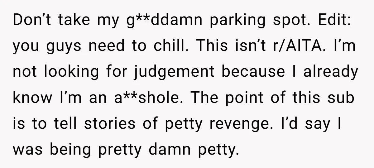 Neighbor Took His Parking Spot After He Shoveled For 45 minutes, So He Poured Water In Neighbor's Windshield