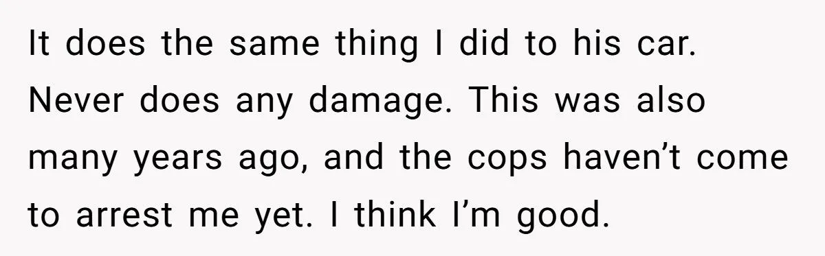 Neighbor Took His Parking Spot After He Shoveled For 45 minutes, So He Poured Water In Neighbor's Windshield