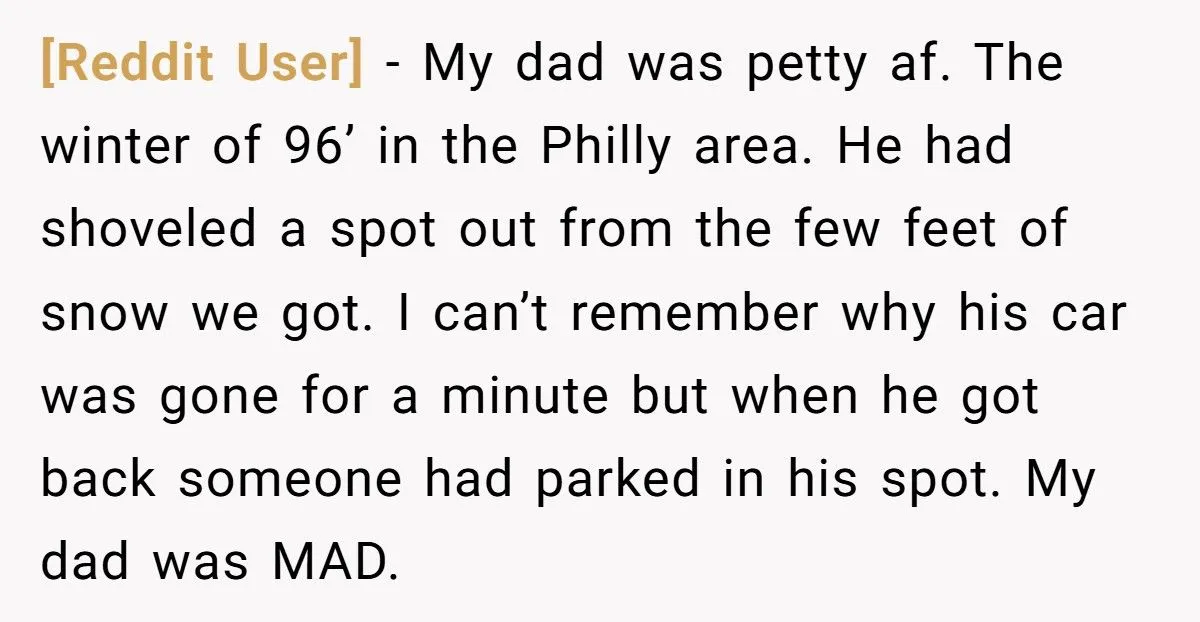 Neighbor Took His Parking Spot After He Shoveled For 45 minutes, So He Poured Water In Neighbor's Windshield