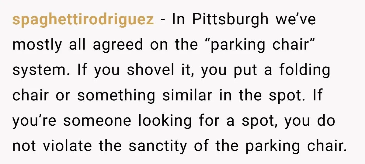 Neighbor Took His Parking Spot After He Shoveled For 45 minutes, So He Poured Water In Neighbor's Windshield