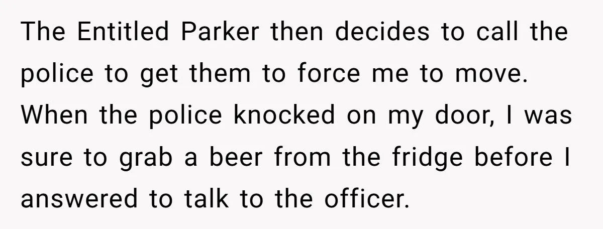 Woman Parked In His Driveway Without Permission, So He Blocked Her In And Went On A Weekend Bender