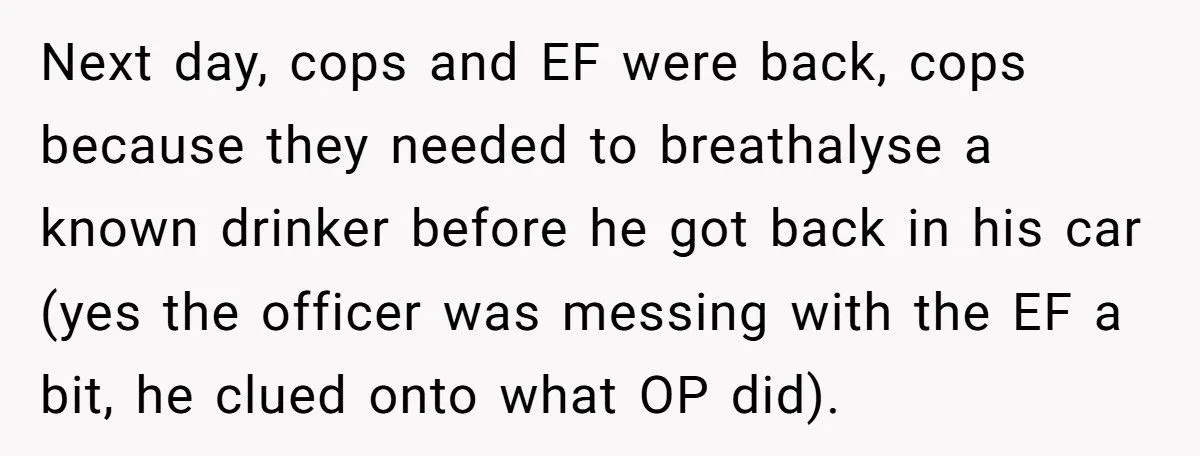 Woman Parked In His Driveway Without Permission, So He Blocked Her In And Went On A Weekend Bender