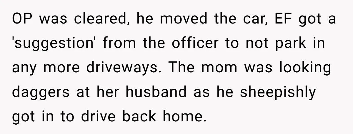 Woman Parked In His Driveway Without Permission, So He Blocked Her In And Went On A Weekend Bender