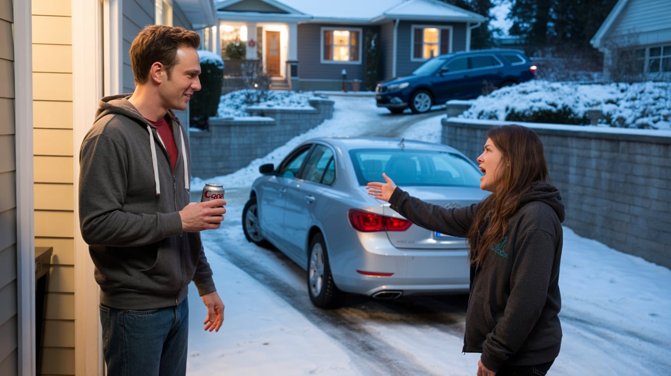 Woman Parked In His Driveway Without Permission, So He Blocked Her In And Went On A Weekend Bender