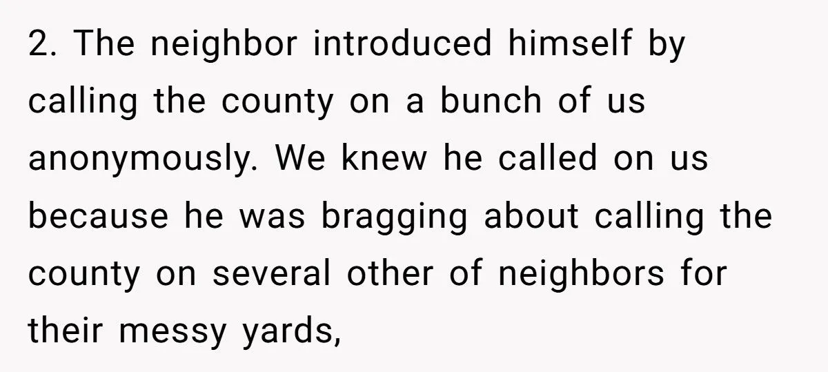 Man Threatened To Tow His Neighbor’s Car For Crossing The Property Line, So They Ordered A Survey And Took Back 20 Feet Of His Land