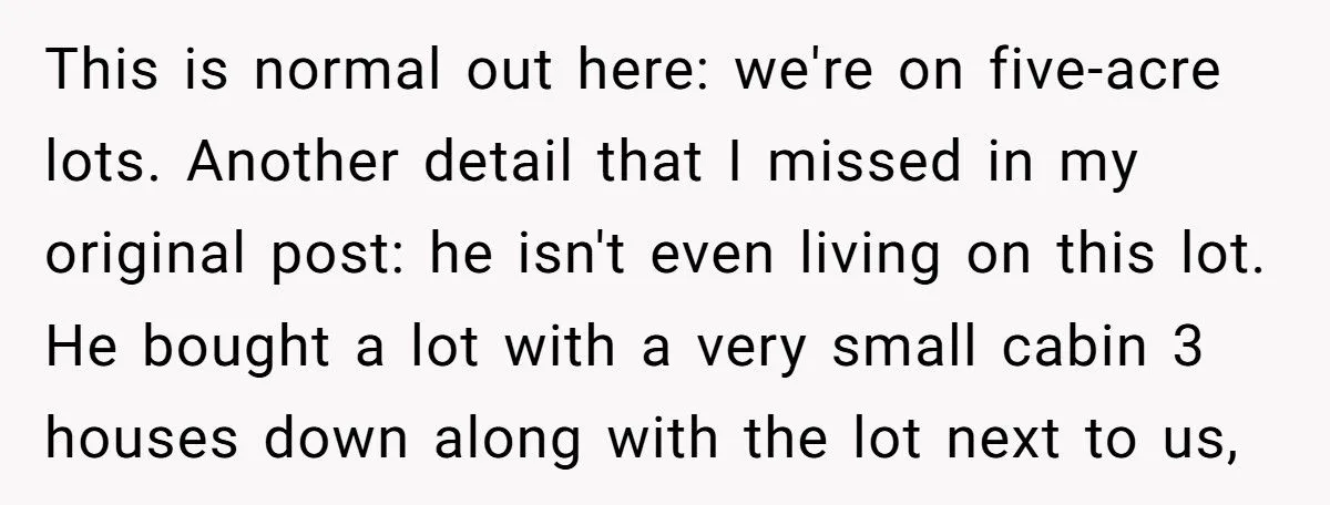 Man Threatened To Tow His Neighbor’s Car For Crossing The Property Line, So They Ordered A Survey And Took Back 20 Feet Of His Land
