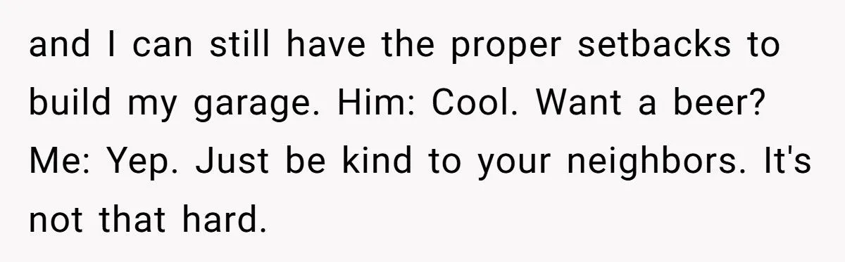 Man Threatened To Tow His Neighbor’s Car For Crossing The Property Line, So They Ordered A Survey And Took Back 20 Feet Of His Land