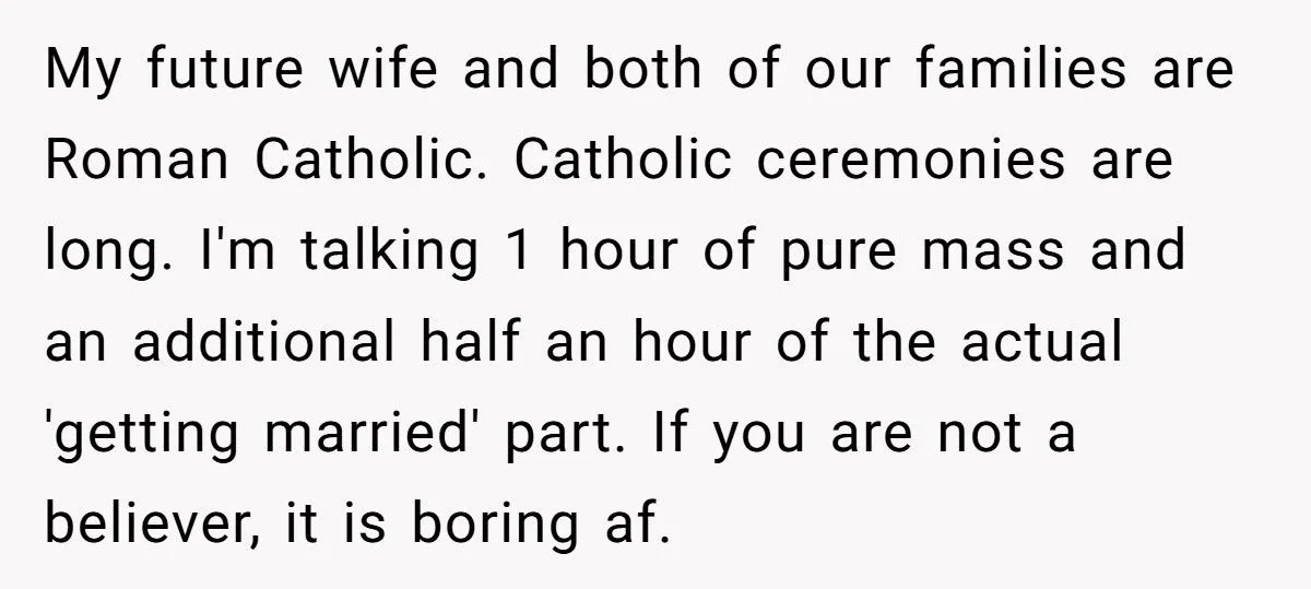 Bride And Groom Excluded Their Atheist Friends From Ceremony, Regret It Instantly Generated by Aubtu.biz