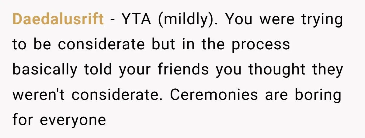 Bride And Groom Excluded Their Atheist Friends From Ceremony, Regret It Instantly Generated by Aubtu.biz