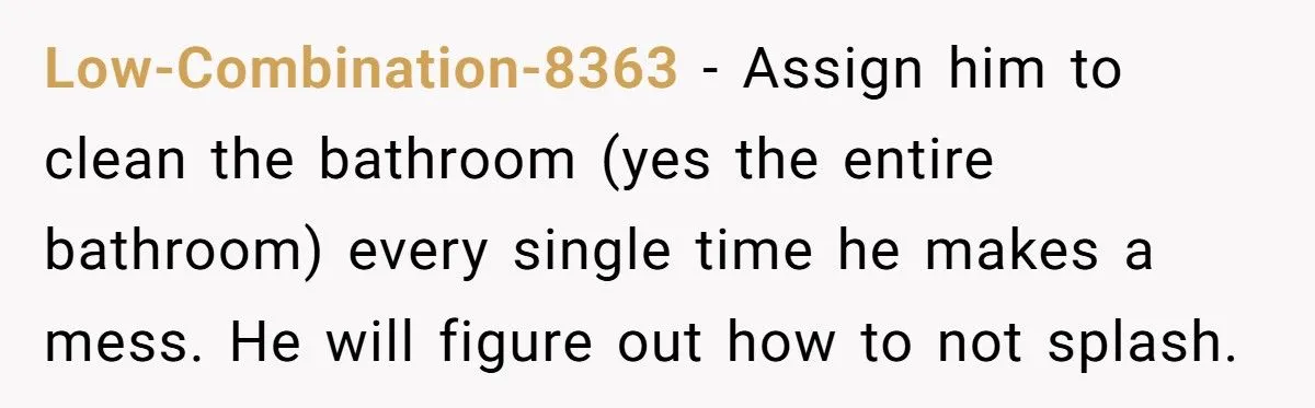Mom Lets Daughter Leave Fake Period Blood All Over The Toilet In Their Family Shared Bathroom To Teach Stepson A Lesson Generated by Aubtu.biz