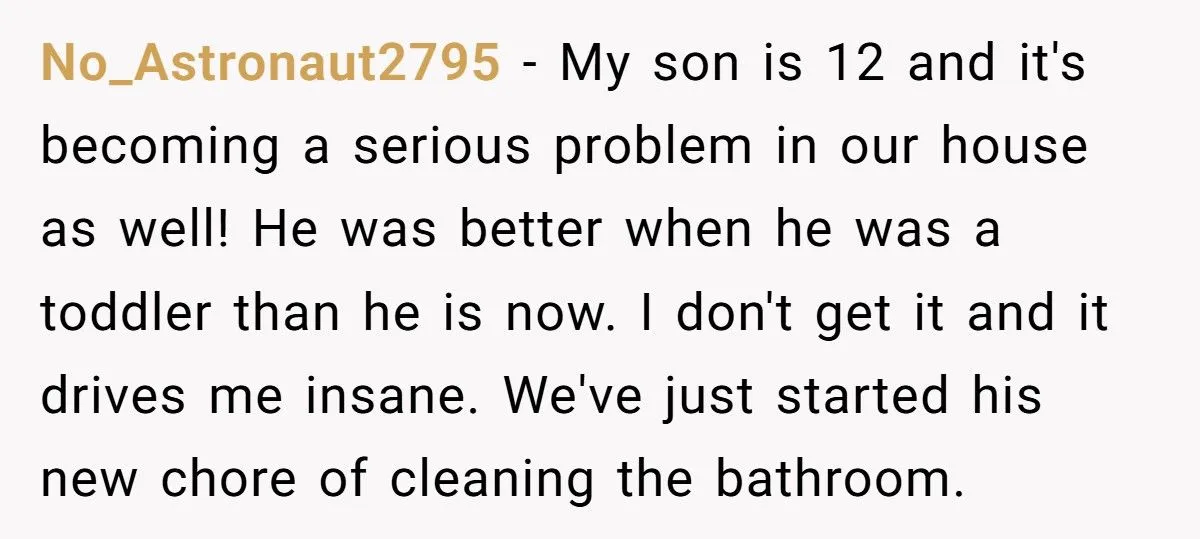 Mom Lets Daughter Leave Fake Period Blood All Over The Toilet In Their Family Shared Bathroom To Teach Stepson A Lesson Generated by Aubtu.biz