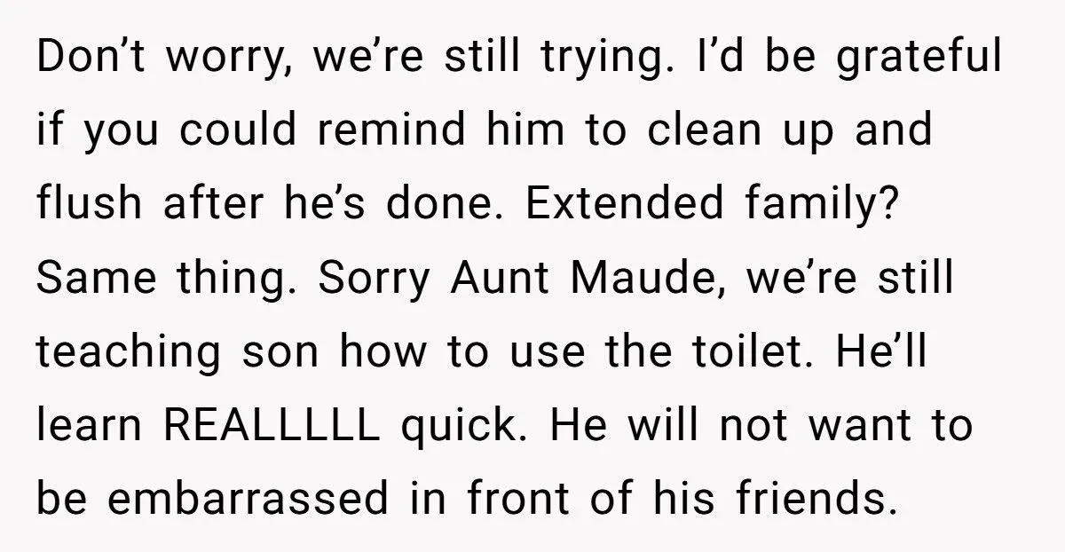 Mom Lets Daughter Leave Fake Period Blood All Over The Toilet In Their Family Shared Bathroom To Teach Stepson A Lesson Generated by Aubtu.biz