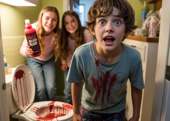 Mom Lets Daughter Leave Fake Period Blood All Over The Toilet In Their Family Shared Bathroom To Teach Stepson A Lesson Mom Lets Daughter Leave Fake Period Blood All Over The Toilet In Their Family Shared Bathroom To Teach Stepson A Lesson