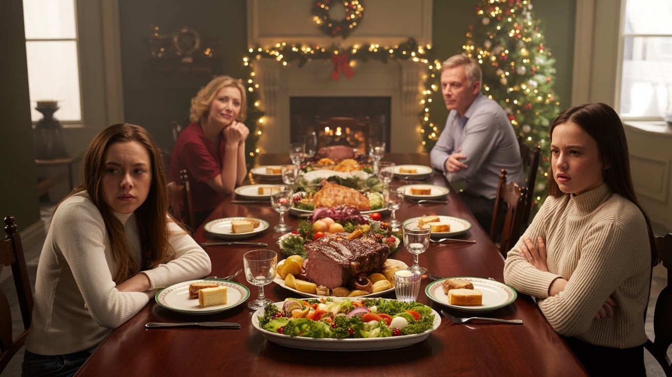 Man Bans Sister From Making Her Teen Daughters Food At His House During Christmas Party