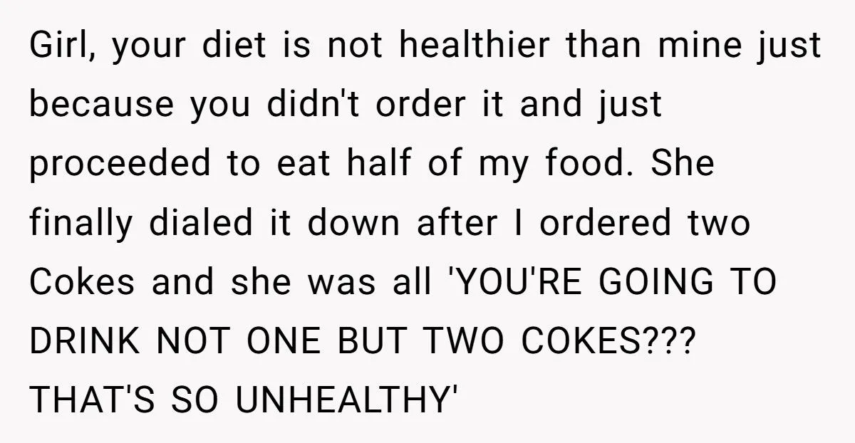 Husband Refuses To Share His Dinner After Wife Claims She’ll “Just Eat Off His Plate” Generated by Aubtu.biz