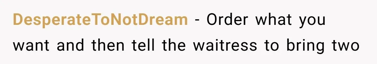 Husband Refuses To Share His Dinner After Wife Claims She’ll “Just Eat Off His Plate” Generated by Aubtu.biz