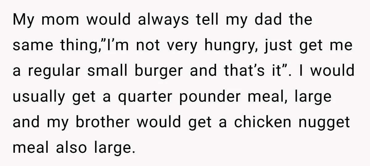 Husband Refuses To Share His Dinner After Wife Claims She’ll “Just Eat Off His Plate” Generated by Aubtu.biz