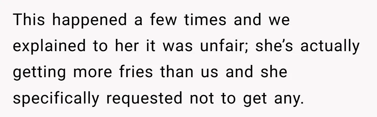 Husband Refuses To Share His Dinner After Wife Claims She’ll “Just Eat Off His Plate” Generated by Aubtu.biz