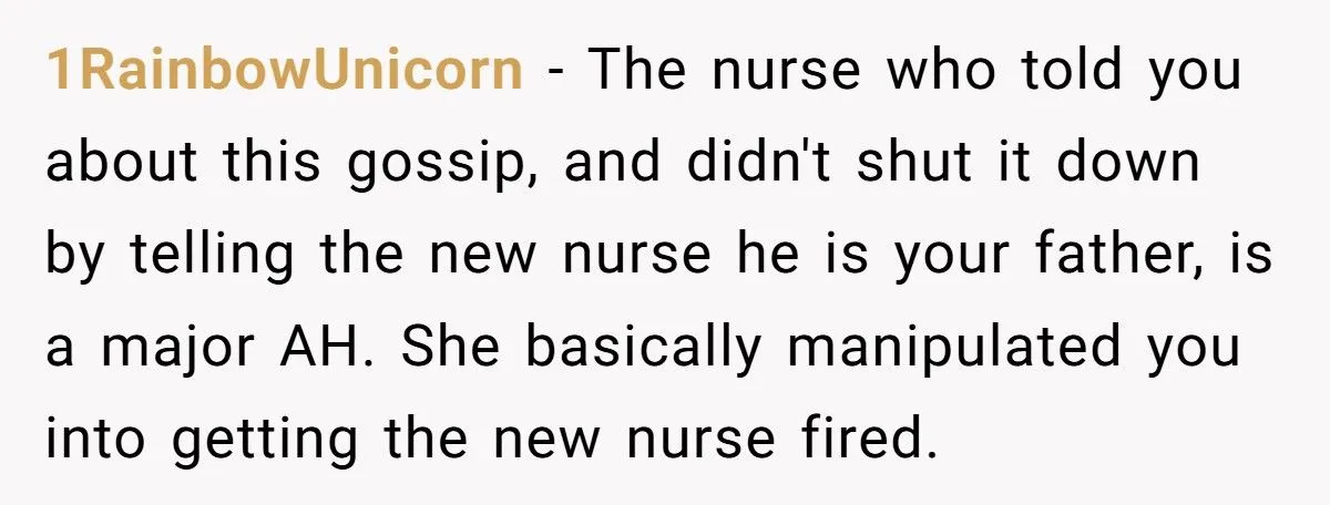 New Nurse Calls Out “Affair” At Work, Gets Fired When Truth Hits Hard Generated by Aubtu.biz