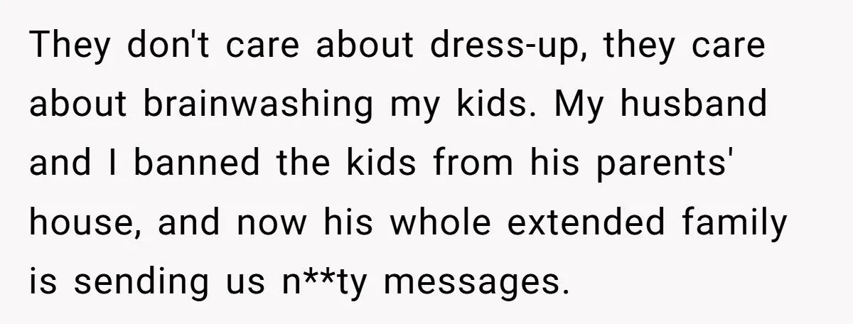 Ex-Muslim Mom Bans Kids From In-Laws’ House After Seeing Photos Of Her Daughter In A Hijab Generated by Aubtu.biz