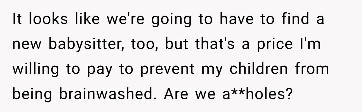 Ex-Muslim Mom Bans Kids From In-Laws’ House After Seeing Photos Of Her Daughter In A Hijab Generated by Aubtu.biz