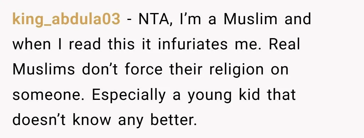 Ex-Muslim Mom Bans Kids From In-Laws’ House After Seeing Photos Of Her Daughter In A Hijab Generated by Aubtu.biz