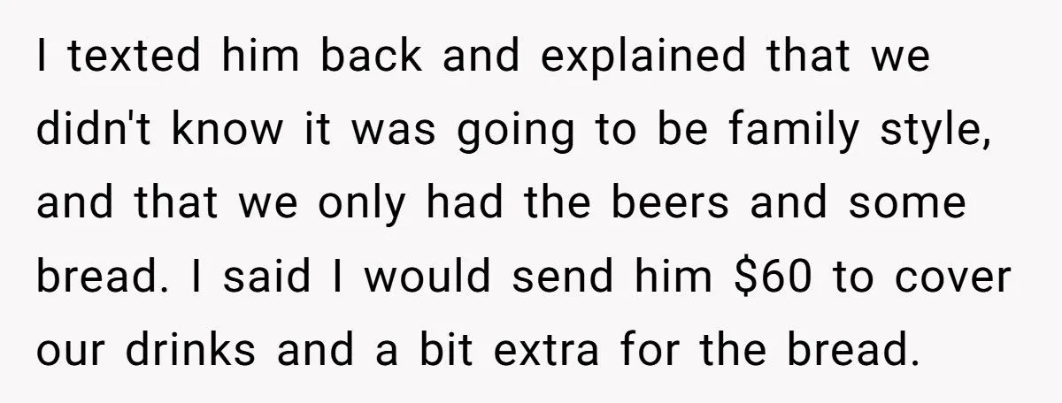 Vegan Couple Refuses To Pay $120 For “Family Style” Dinner After Only Eating Bread Generated by Aubtu.biz