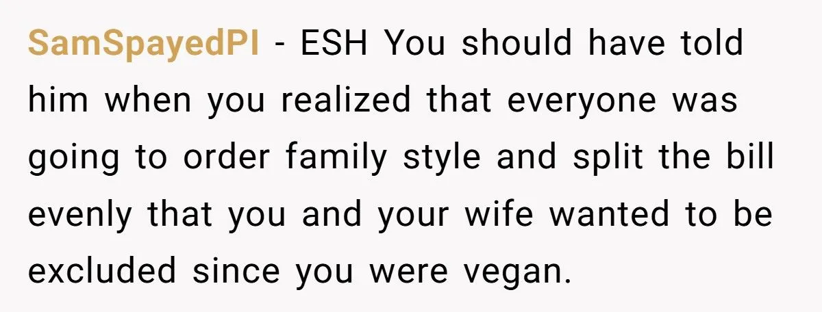 Vegan Couple Refuses To Pay $120 For “Family Style” Dinner After Only Eating Bread Generated by Aubtu.biz