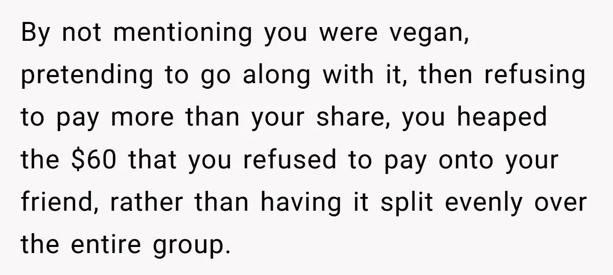Vegan Couple Refuses To Pay $120 For “Family Style” Dinner After Only Eating Bread Generated by Aubtu.biz