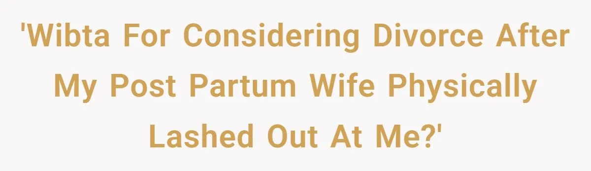 Husband Considers Divorce After Postpartum Wife Slaps Him For “Cheating” He Didn’t Do Generated by Aubtu.biz