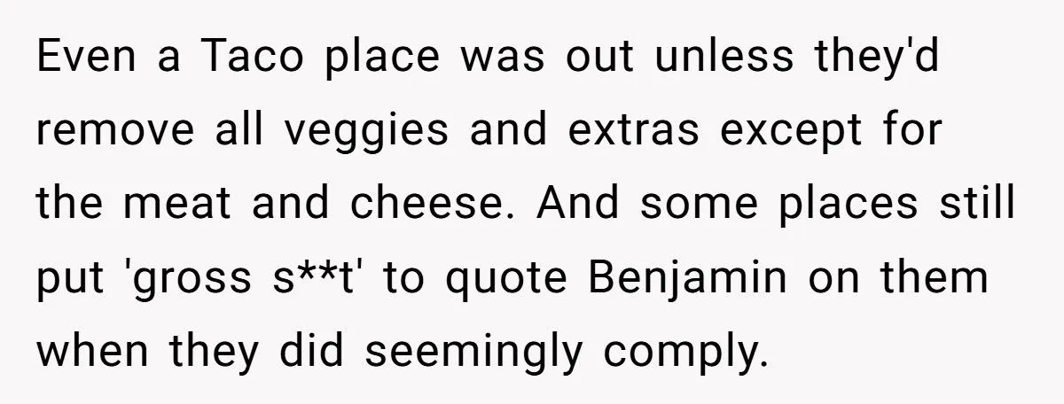 Man Refuses To Spend His Birthday At Fast Food Joint Just To Please Stepbrother’s “Picky” Diet Generated by Aubtu.biz