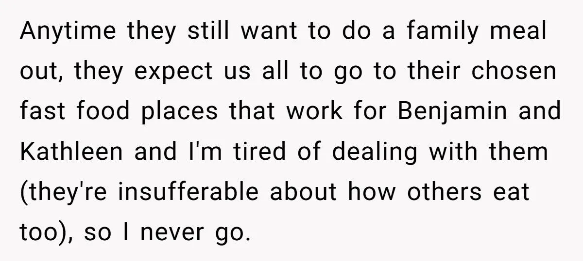 Man Refuses To Spend His Birthday At Fast Food Joint Just To Please Stepbrother’s “Picky” Diet Generated by Aubtu.biz