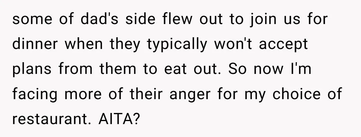 Man Refuses To Spend His Birthday At Fast Food Joint Just To Please Stepbrother’s “Picky” Diet Generated by Aubtu.biz