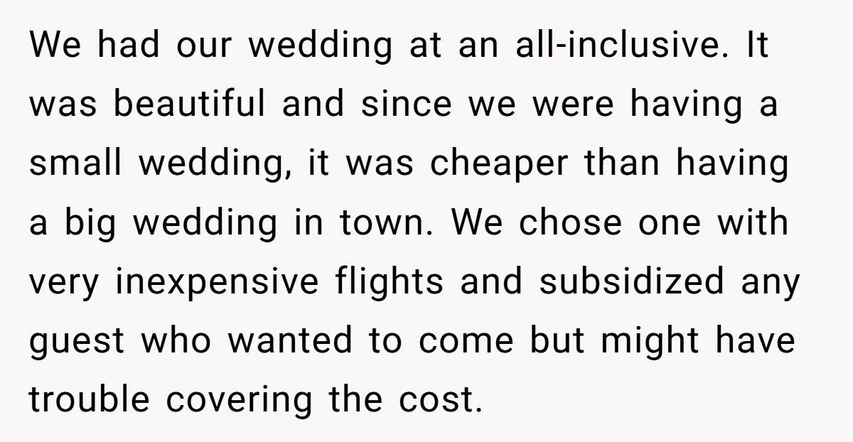 Mother Turns Wedding Into Family Reunion Behind Bride’s Back, Gets Blindsided When Newlyweds Disappear Generated by Aubtu.biz