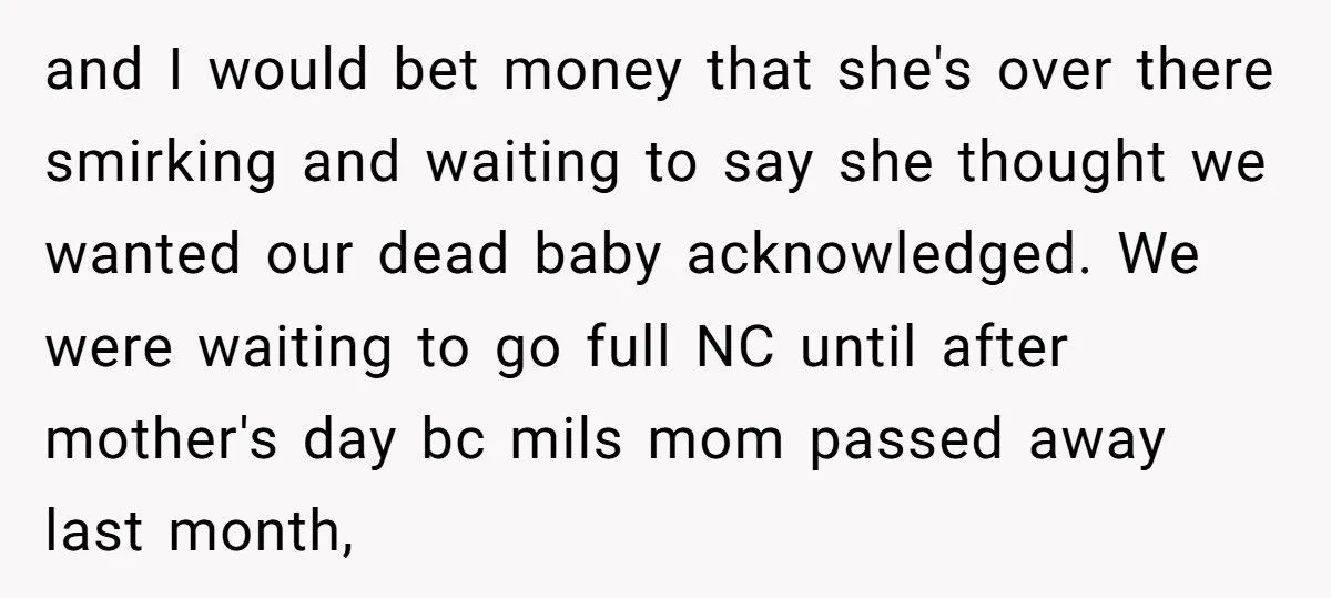 Grieving Mom Shuts Out MIL After She Weaponizes Her Miscarriage In The Cruelest Way Generated by Aubtu.biz