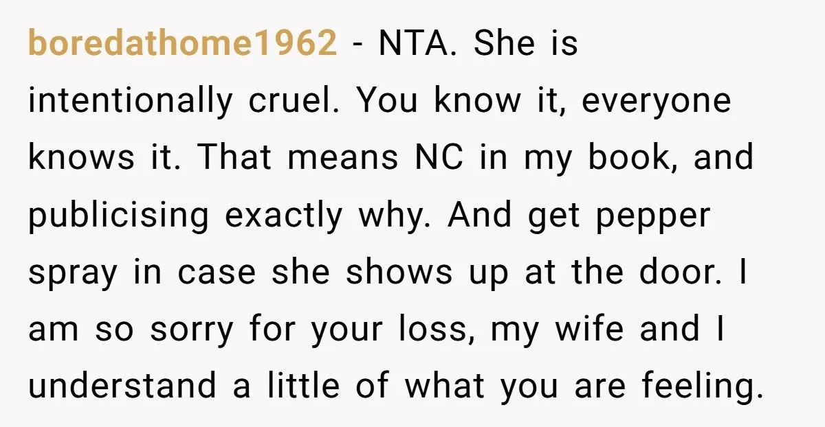 Grieving Mom Shuts Out MIL After She Weaponizes Her Miscarriage In The Cruelest Way Generated by Aubtu.biz