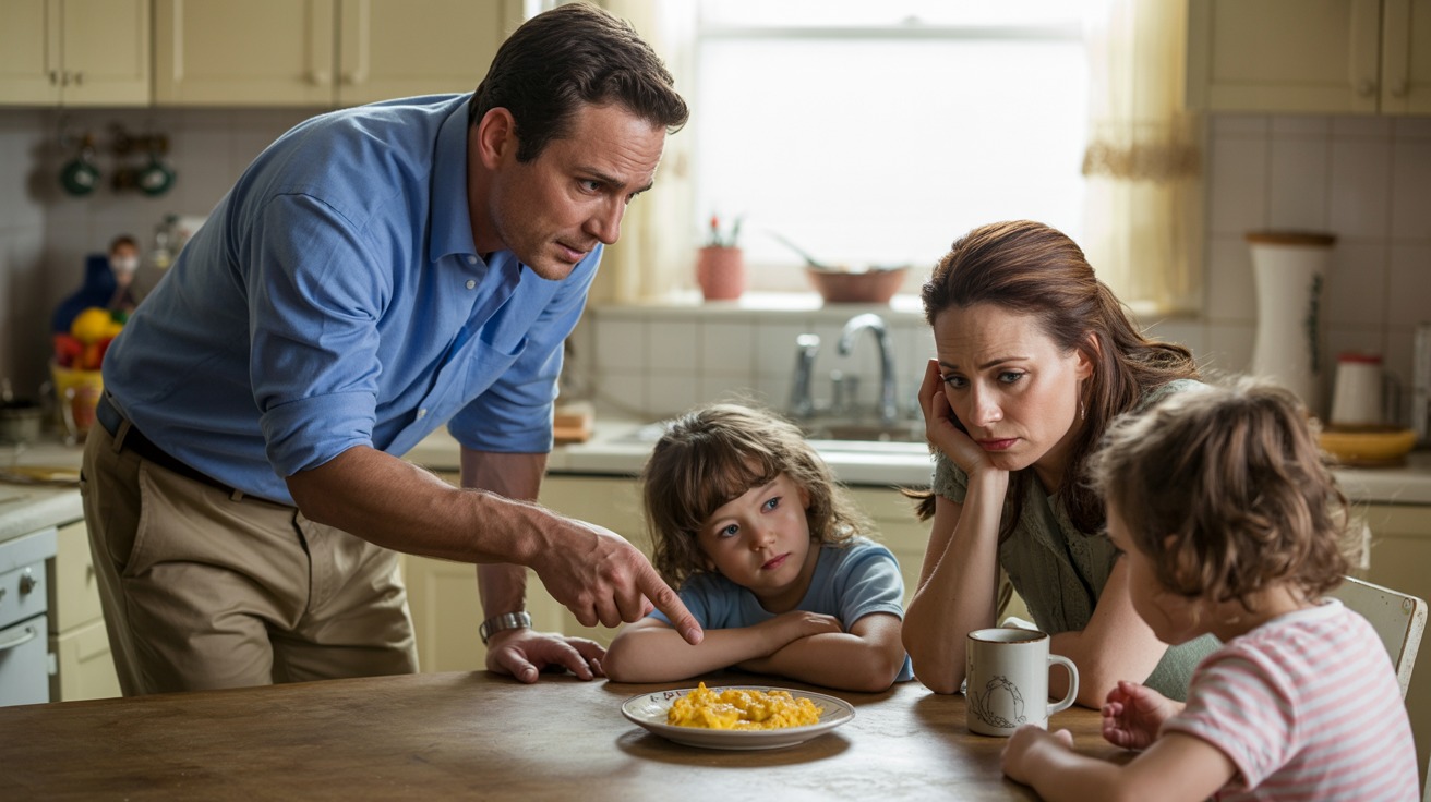 Husband Yells Over Wife Using 4 Eggs Instead Of 2 For A Family Of Four