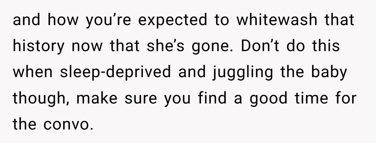 Wife Snaps At Drunk Husband, Says She’s Glad His Toxic Mom Died Before Meeting Their Baby Generated by Aubtu.biz